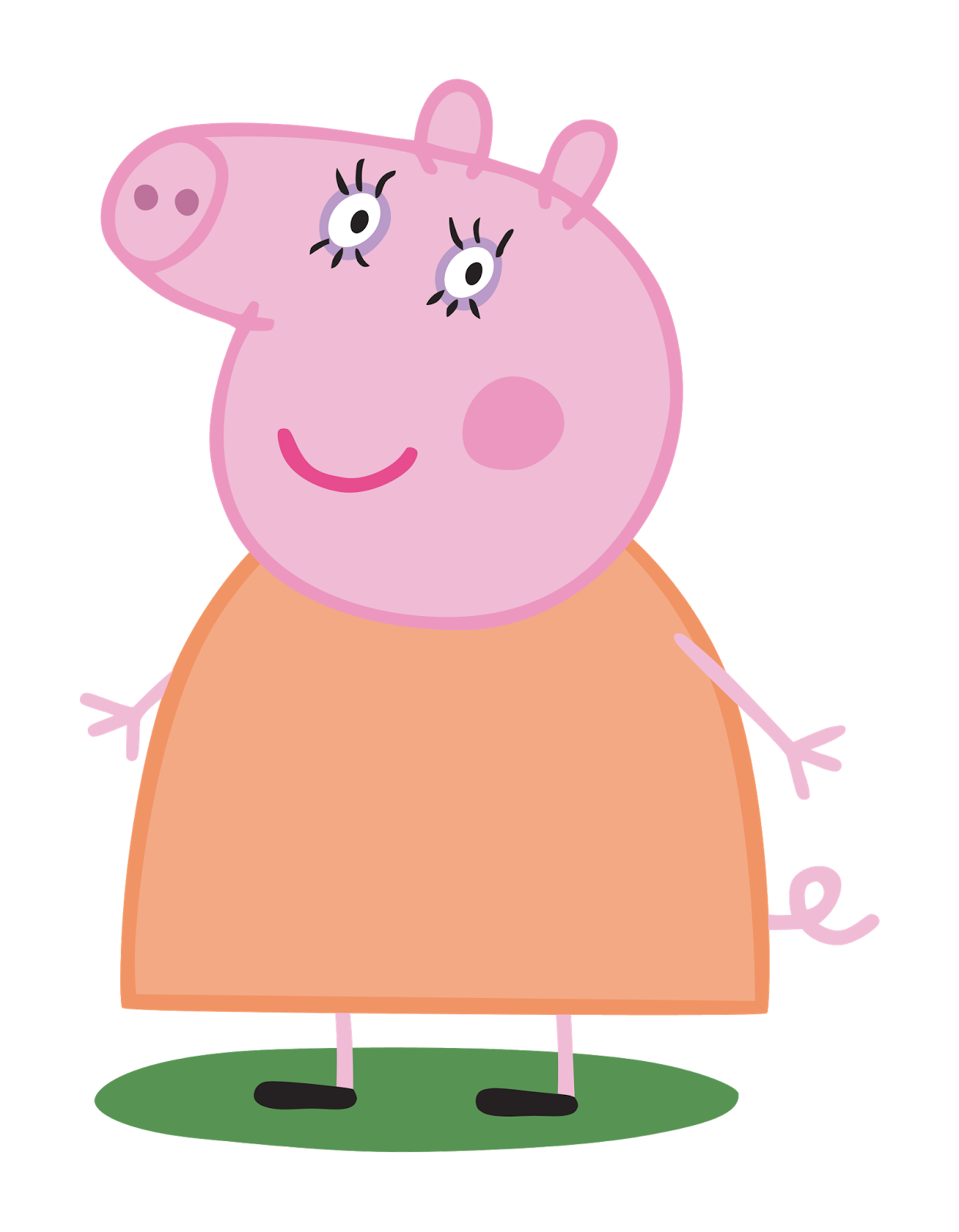 Peppa Pig – Mamãe Pig 01 – Imagens PNG